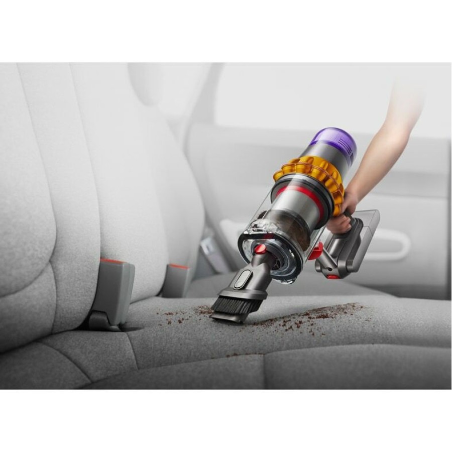 Dyson V15 Detect Absolute Επαναφορτιζόμενη Σκούπα Stick & Χειρός 25.2V Yellow/Iron/Nickel Dyson V15 Detect Absolute Επαναφορτιζόμενη Σκούπα Stick & Χειρός 25.2V Yellow/Iron/Nickel